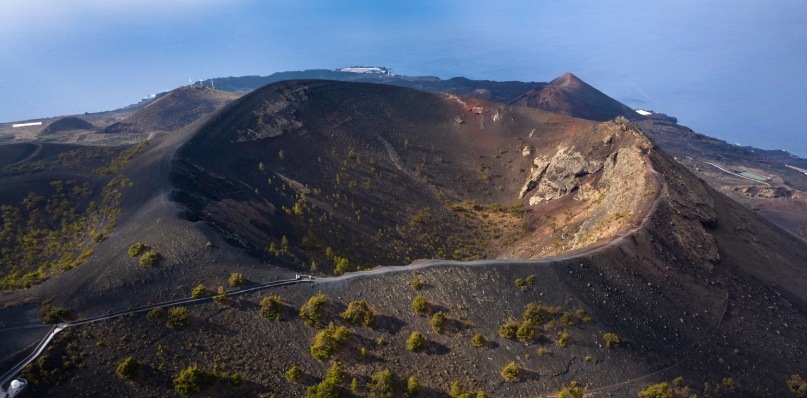 San Antonio Volcano in La Palma