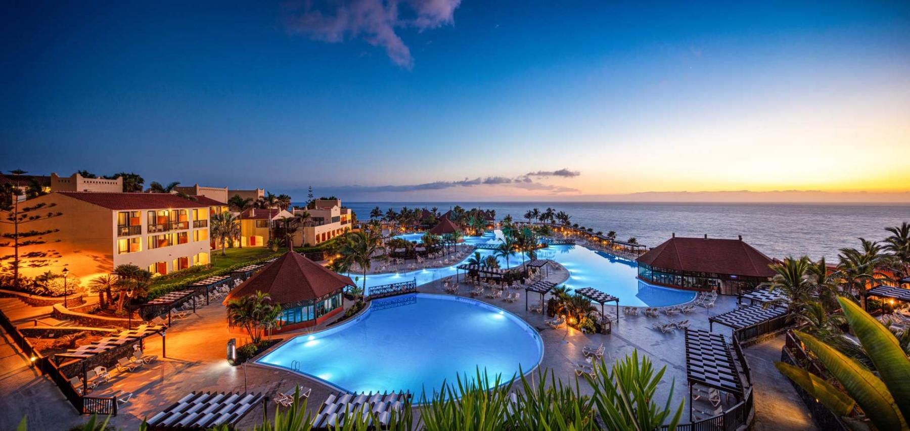 Swimming pools at La Palma Princess