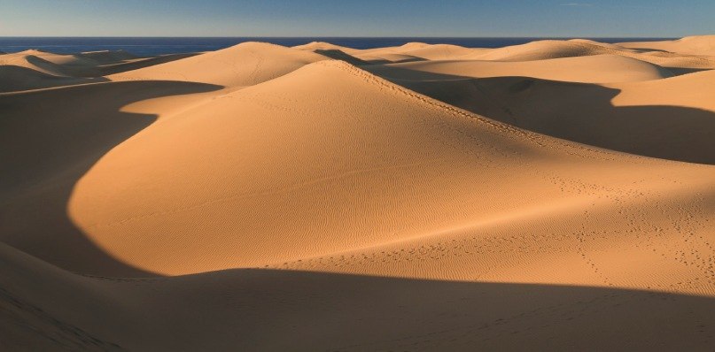 Dünen von Maspalomas auf Gran Canaria