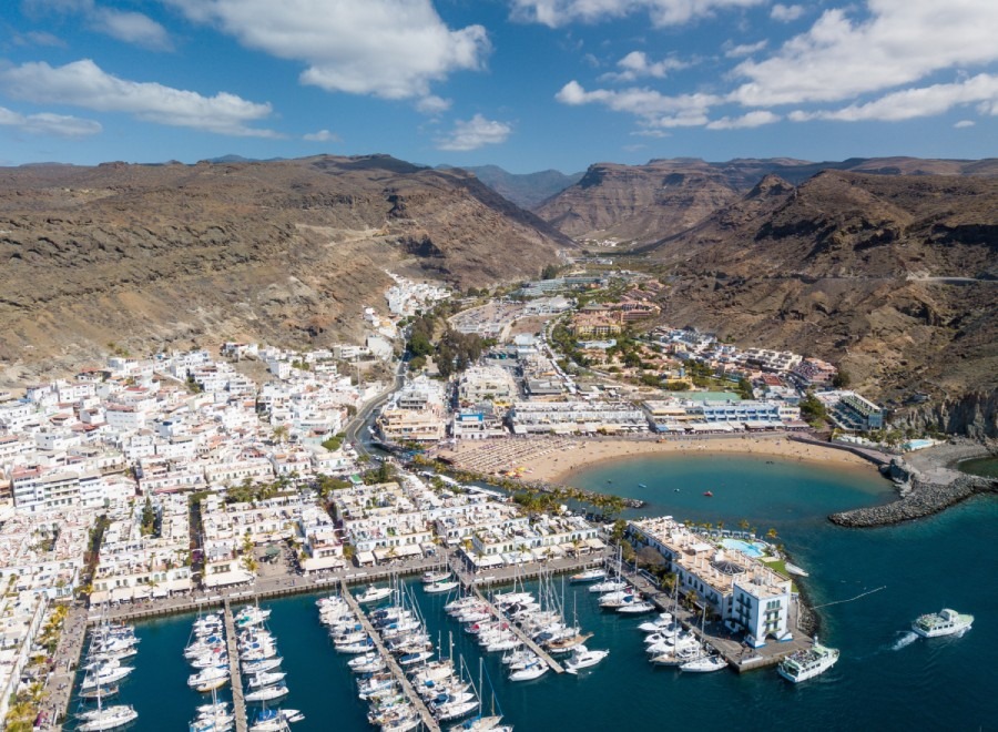 Puerto de Mogán in Gran Canaria
