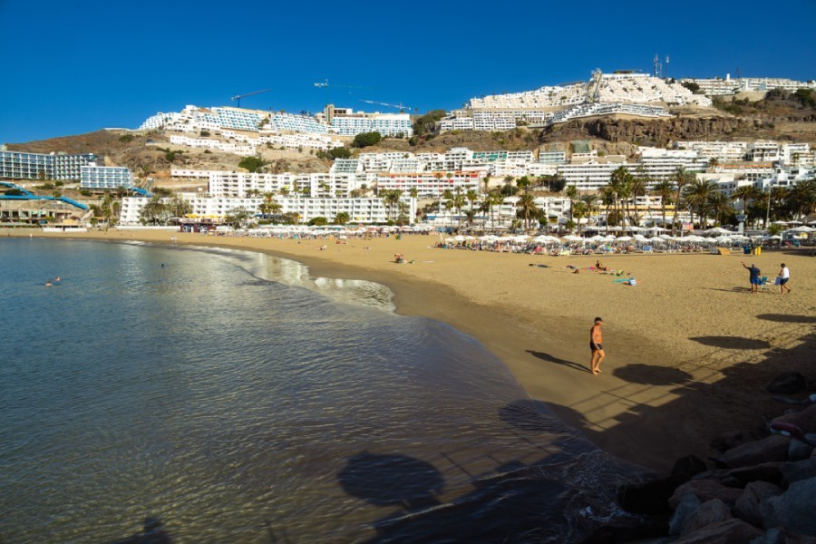 Puerto Rico Beach in Gran Canaria