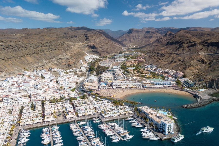 Puerto de Mogán in Gran Canaria