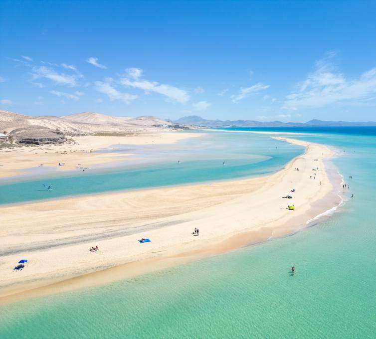 Windsurf en Sotavento, Fuerteventura Windsurf en Sotavento, Fuerteventura