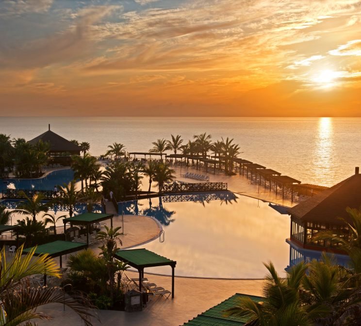 Zona de hamacas  en La Palma Princess