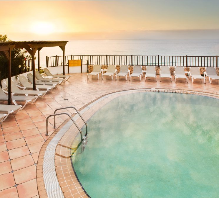 Piscina nudista del hotel Club Jandía Princess