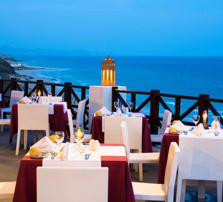 Cena en el restaurante La Choza, en el hotel Club Jandía Princess