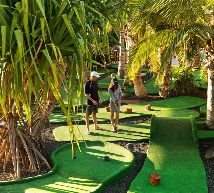 Minigolf im La Palma Princess, Kanarische Inseln