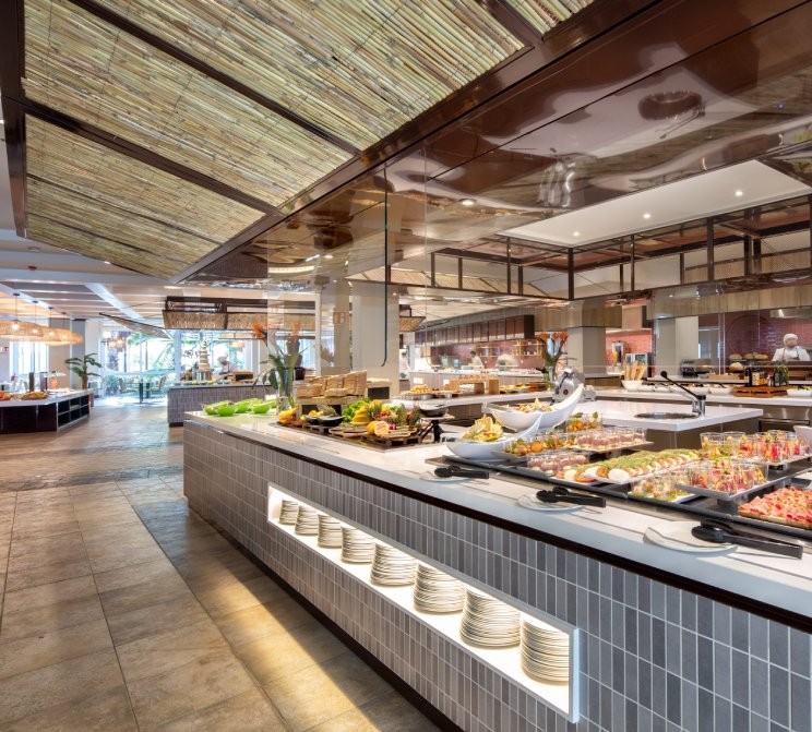 Restaurante Food Market del hotel Fuerteventura Princess