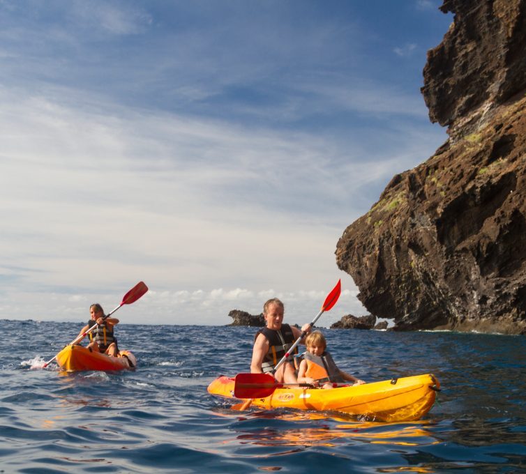 Excursión en Kayak en Tenerife, Islas Canarias Excursión en Kayak en Tenerife, Islas Canarias