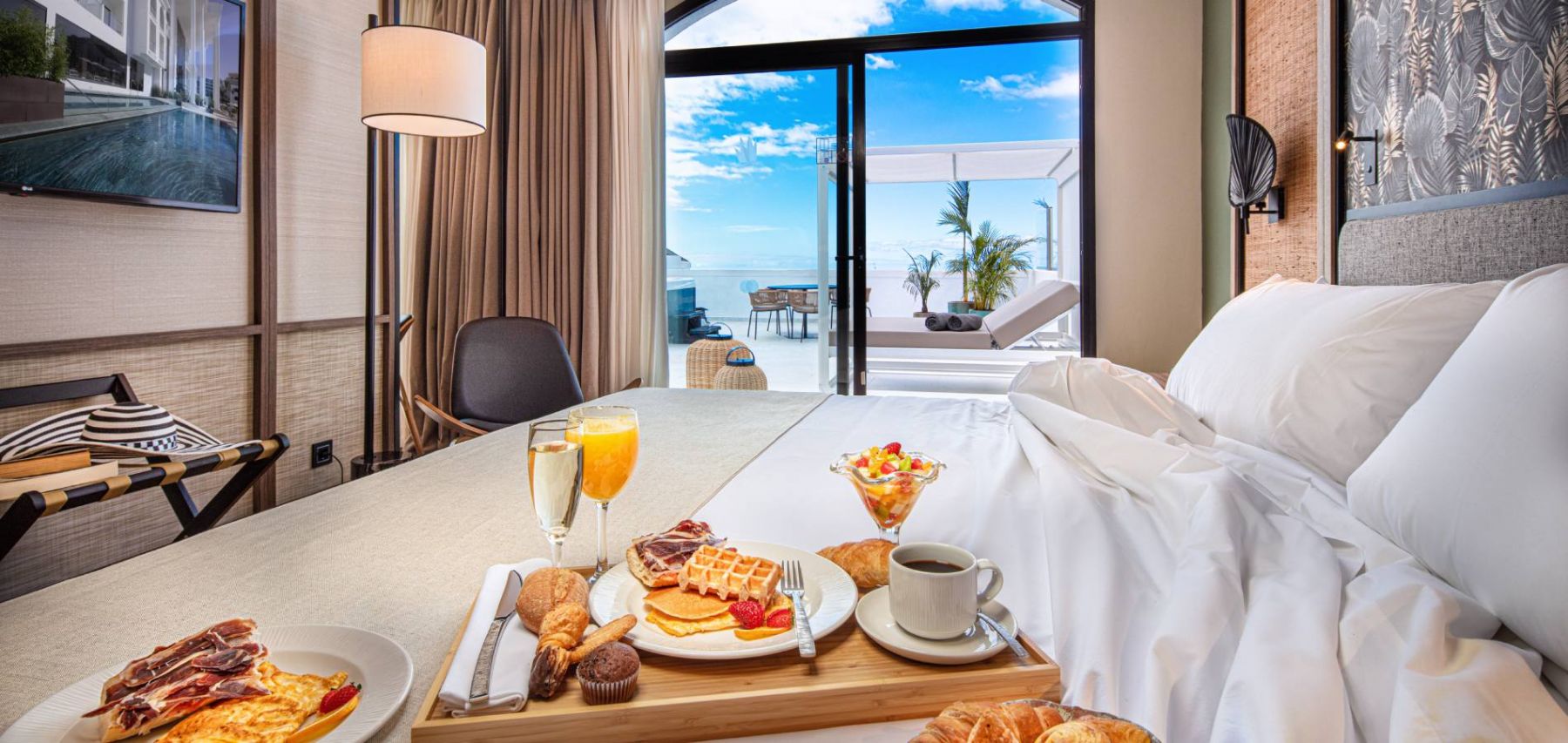 Paquete desayuno romántico en Princess Hotels Canarias