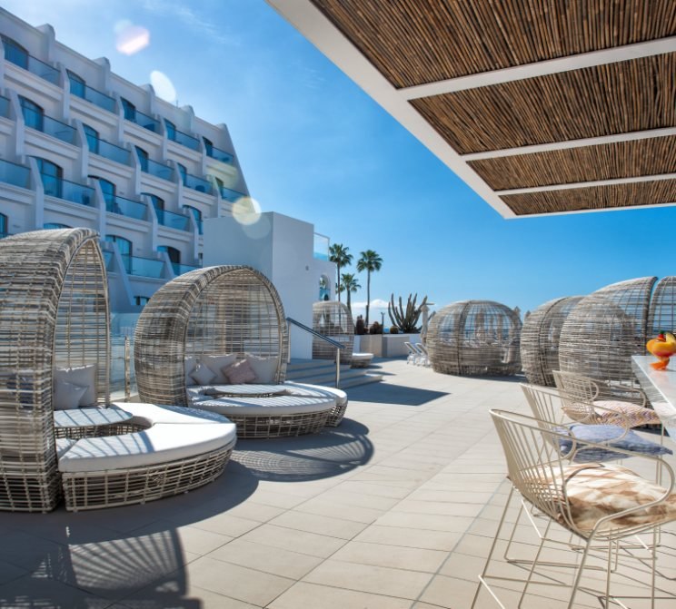 Sunset bar del hotel Guayarmina Tenerife Sunset bar del hotel Guayarmina Tenerife