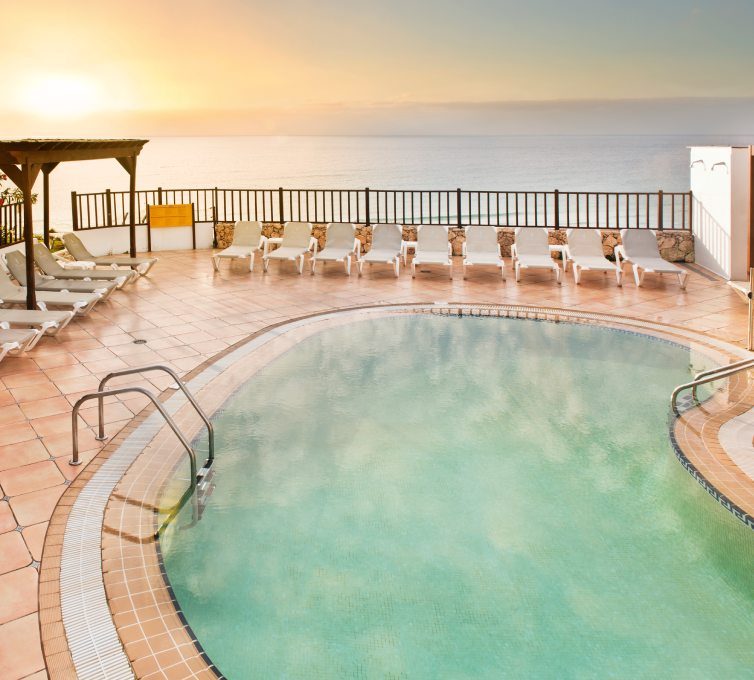 Piscina nudista del hotel Club Jandía Princess