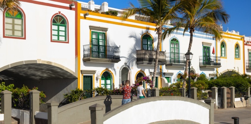 Puerto de Mogán en Gran Canaria