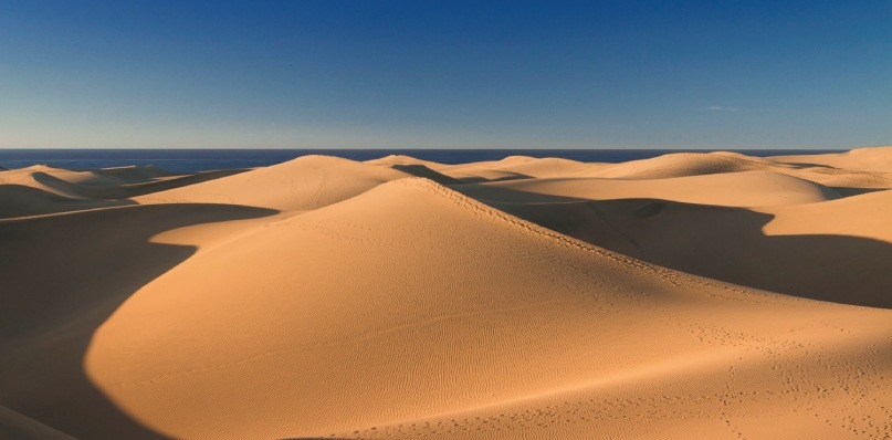Dunas de Maspalomas en Gran Canaria