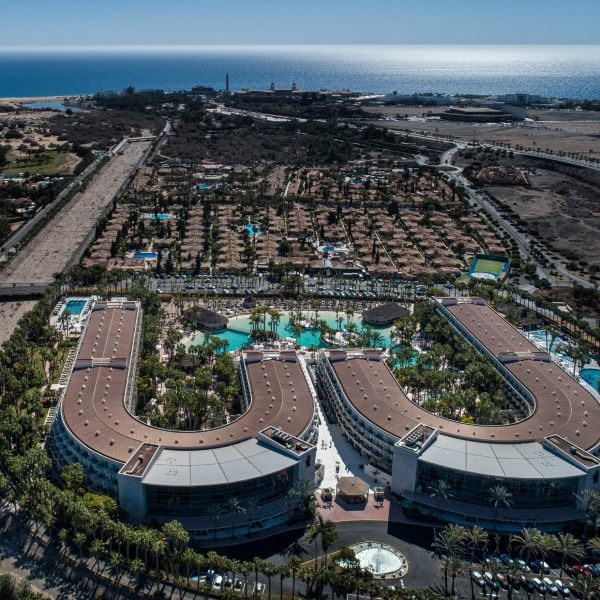 Vista drone del Tabaiba Princess