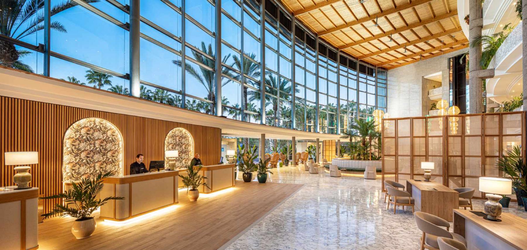 Recepción del Hotel Tabaiba Princess
