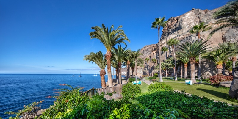 Jardín del Hotel Princess Taurito