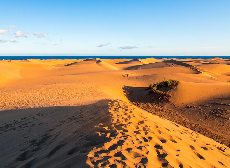 Maspalomas Dunes in Gran Canaria