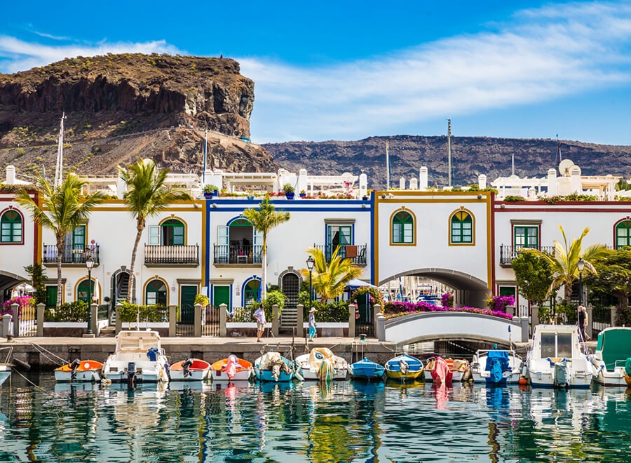 Puerto de Mogán in Gran Canaria