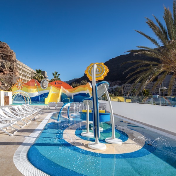 Área infantil Splash Park en Hotel Princess Taurito