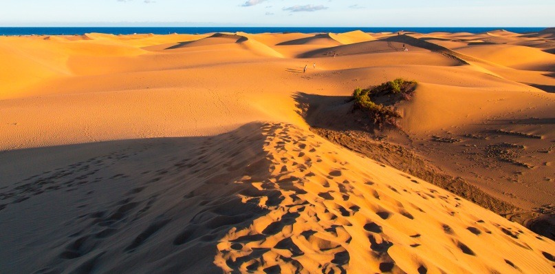 Dünen von Maspalomas auf Gran Canaria